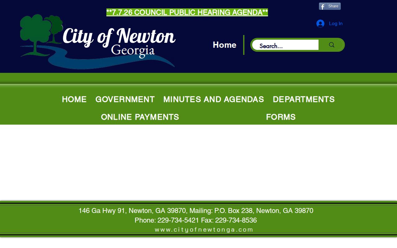 Newton Police Department official page for Newton arrest and incident record research